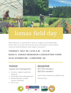 Cover photo for Lomax Field Day