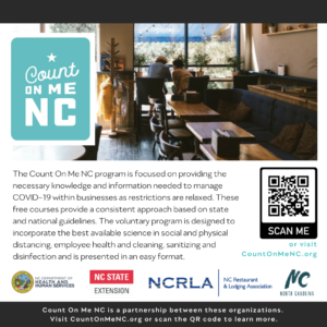 Cover photo for Count on Me NC Training Opportunities