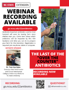 Cover photo for Webinar Recording Now Available: The Last of the Over the Counter Antibiotics