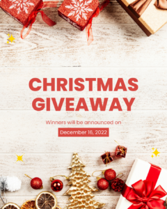 Cover photo for 2022 Christmas Giveaway