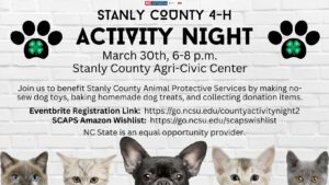 Stanly County 4-H Activity Night