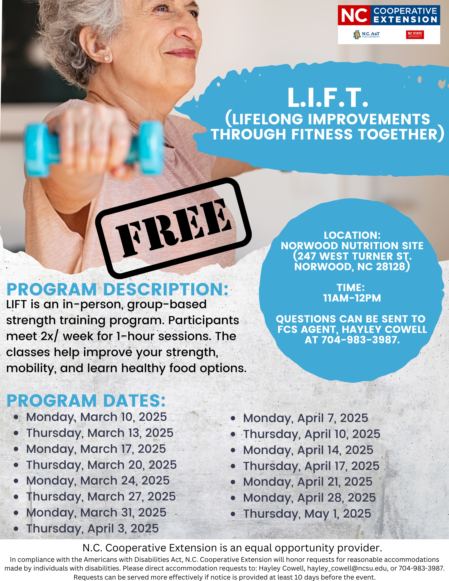 LIFT Program Flyer 